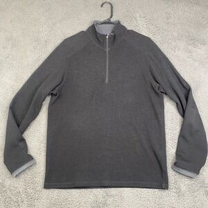 Ibex Zque 1/2 Zip Sweater Adult Size Medium Certified Merino Wool Heavy